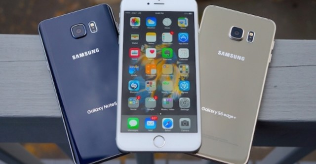 Apple vẫn đang vượt hơn so với Samsung tại phân khúc smartphone
