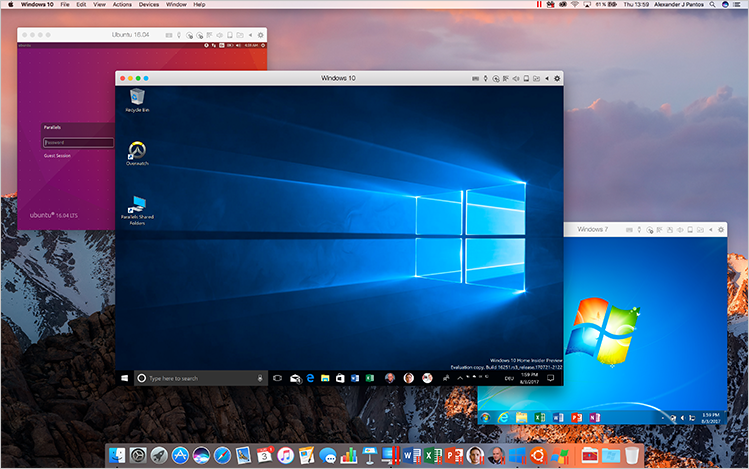 Parallels Desktop trên Mac