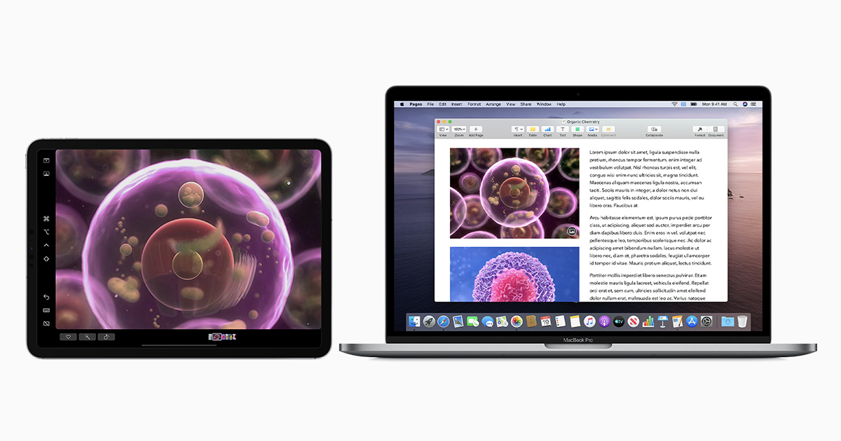 Sử dụng Sidecar để biến iPad thành màn hình phụ cho MacBook