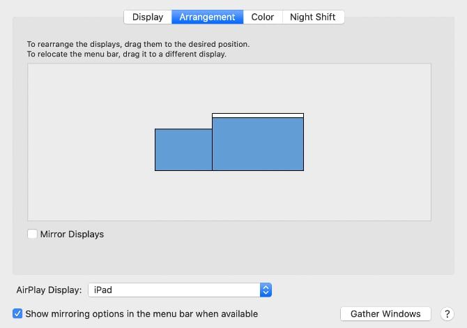 Sử dụng Sidecar để biến iPad thành màn hình phụ cho MacBook