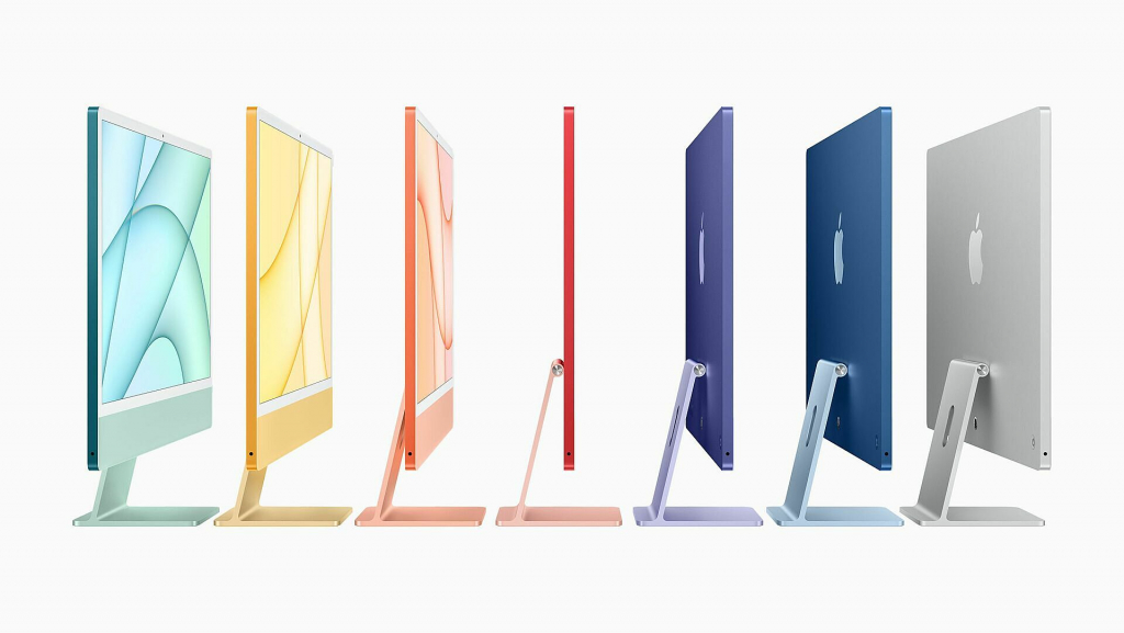 iMac 2021 có tới 7 phiên bản màu sắc