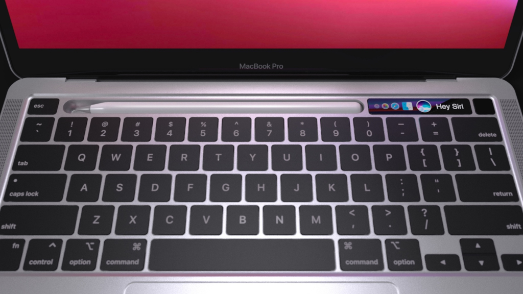Macbook sắp ra mắt sẽ có màn hình cảm ứng dùng được Apple Pencil?