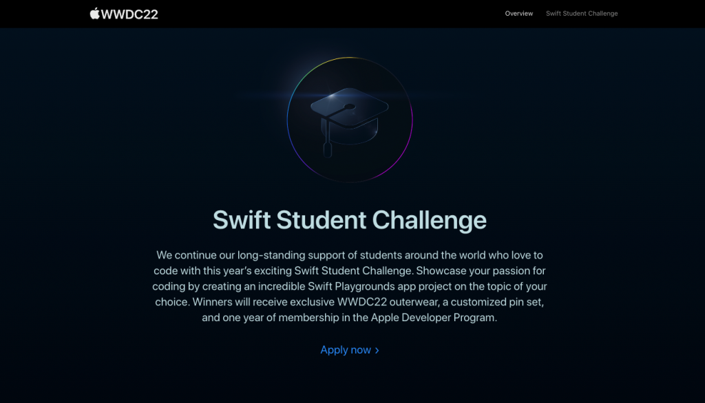 Swift Student Challenge WWDC 2022