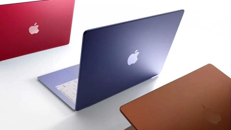 thông tin MacBook Air 2022 - màu sắc