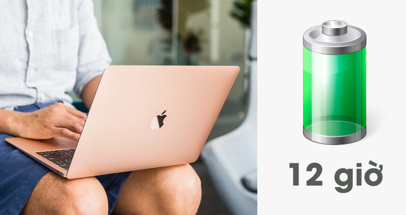 Thời lượng pin Macbook Air 2019 