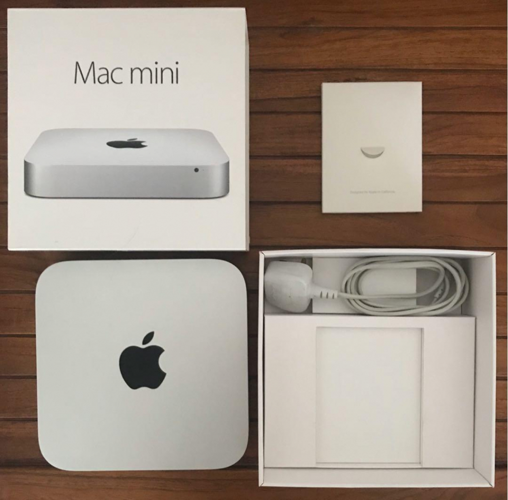 Có gì trong box khi bóc seal Mac Mini 2014?