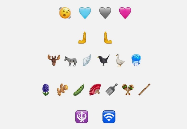 Emoji mới  trên iOS 16.4