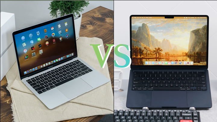 MacBook Air 2022 vs MacBook Air 2019: Diện mạo rất khác biệt