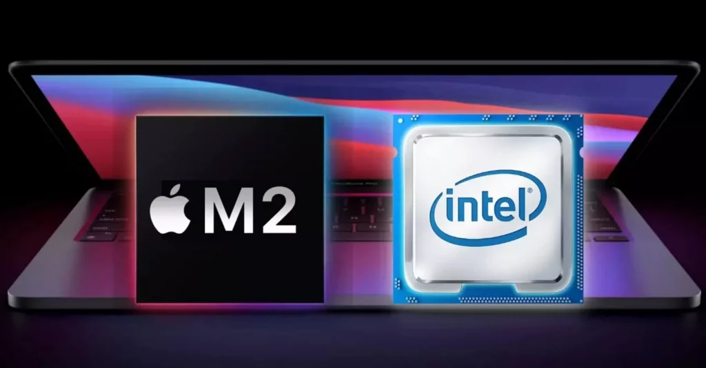 Màn đọ sức giữa M2 vs Intel Core i thế hệ thứ 8 ở cả hai phiên bản