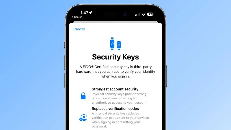 Khóa bảo mật ( Security Key ) là gì?