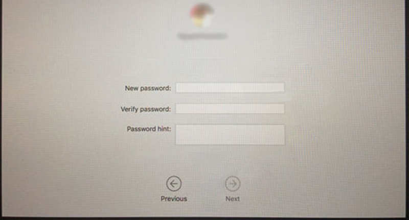 Tiến hành đặt lại mật khẩu mới. 