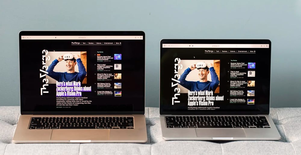 So Sánh MacBook Air M2 13 Inch và 15 Inch - Nâng Cấp Có Đáng?