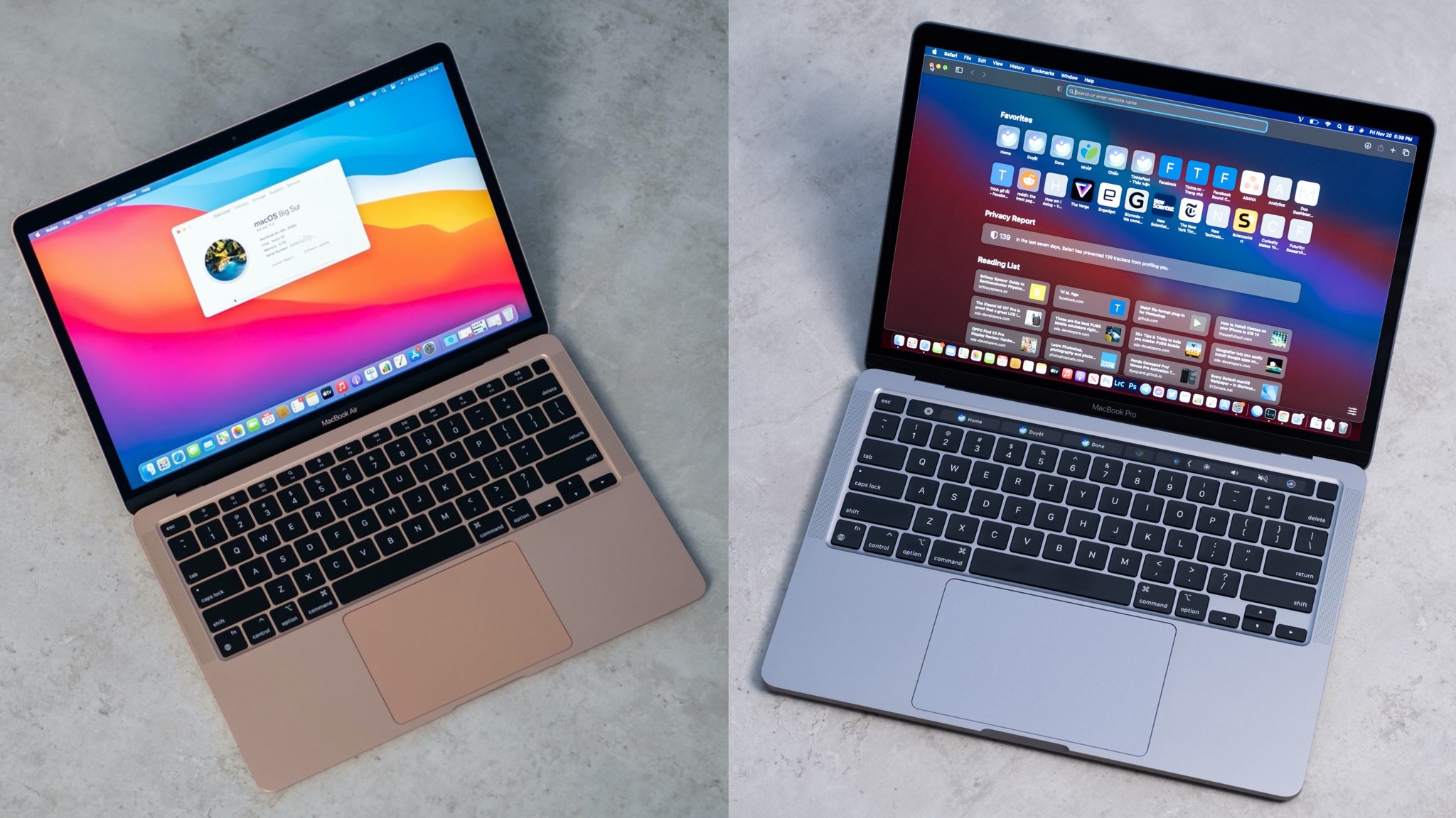 So Sánh MacBook Pro M1 và MacBook Air M1: Chọn Máy Nào Trong Phân Khúc 15tr