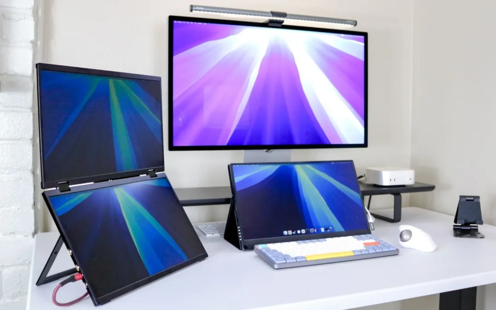 kết nối 2 màn hình mac mini m4