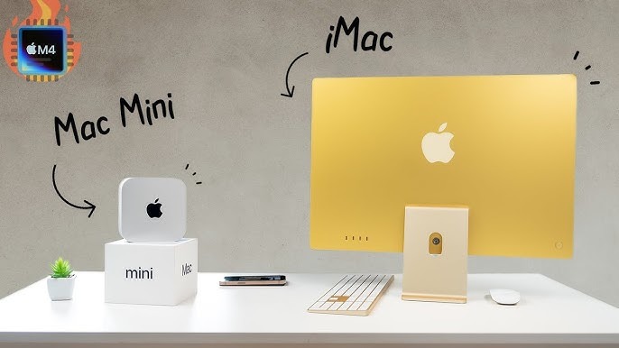 Mac Mini M4 hay iMac M4: Đâu là lựa chọn hoàn hảo cho bạn?