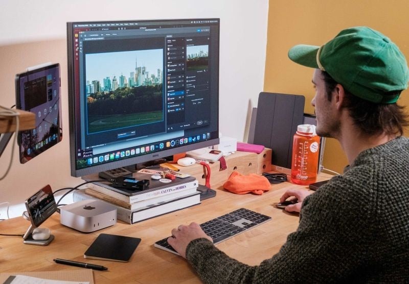 mac mini m4 kết nối 3 màn hình