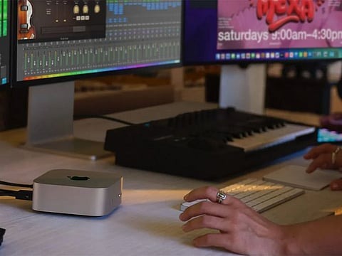 mac mini m4 kết nối 3 màn hình