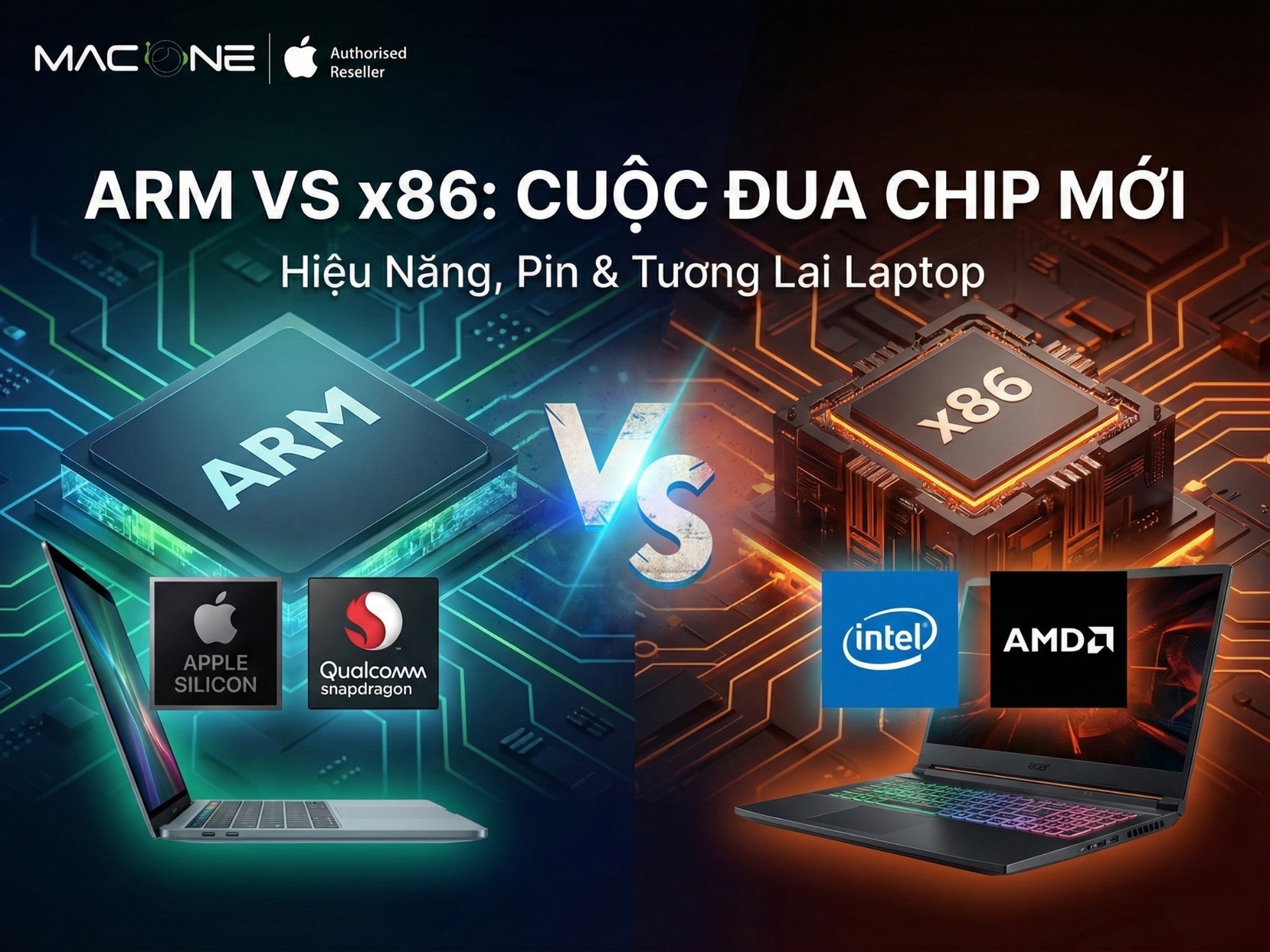 So Sánh Chip ARM và x86: Ưu Nhược Điểm, Nên Mua Máy Nào?