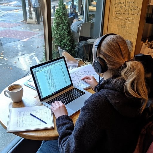 Học nhóm tại quán Cafe: Tại sao MacBook là lựa chọn số 1 về pin và tính di động cho sinh viên năng động?