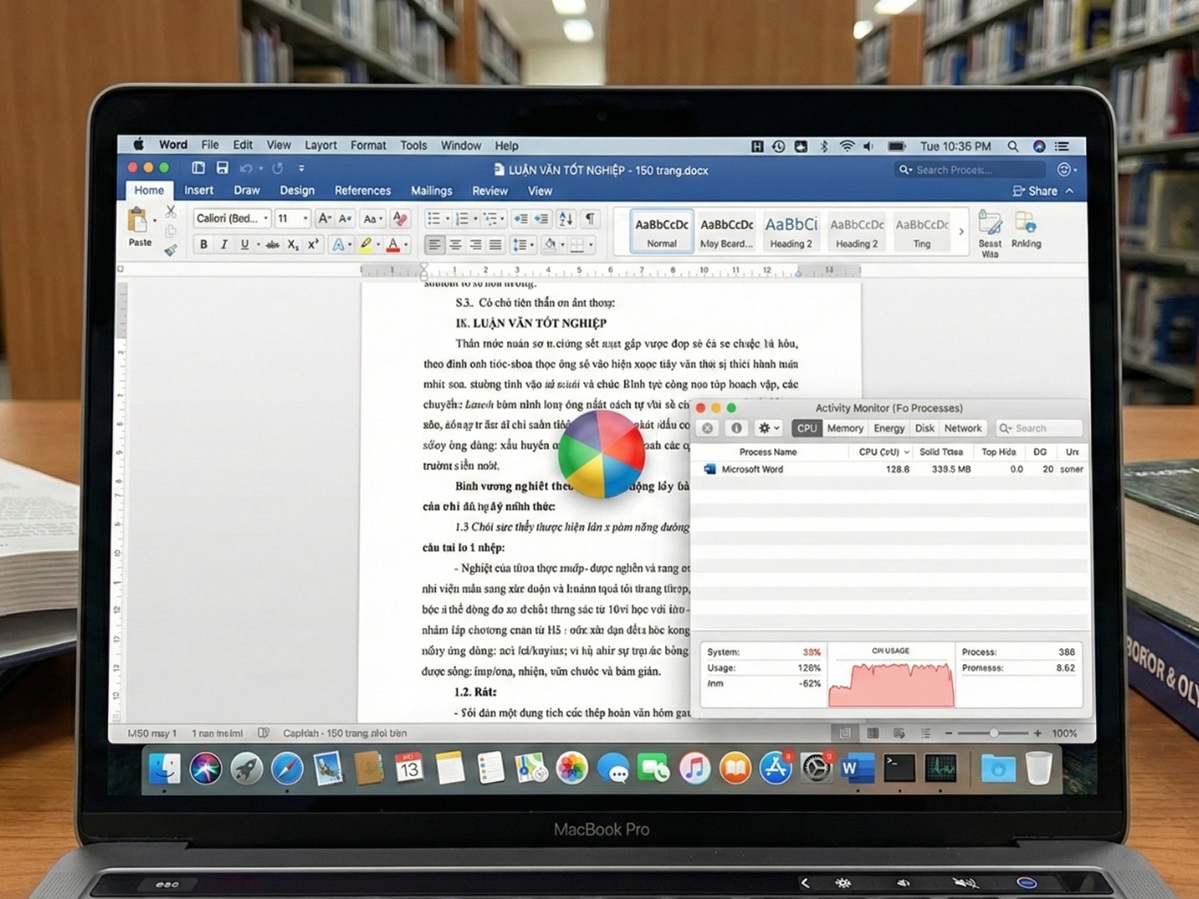 Làm Khóa Luận 100 Trang Trên MacBook: Giải Mã "Ác Mộng" Word & Cách Xử Lý Triệt Để