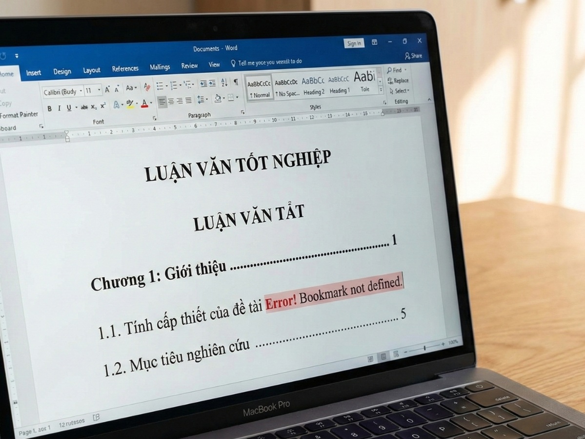 Làm Khóa Luận 100 Trang Trên MacBook: Giải Mã "Ác Mộng" Word & Cách Xử Lý Triệt Để