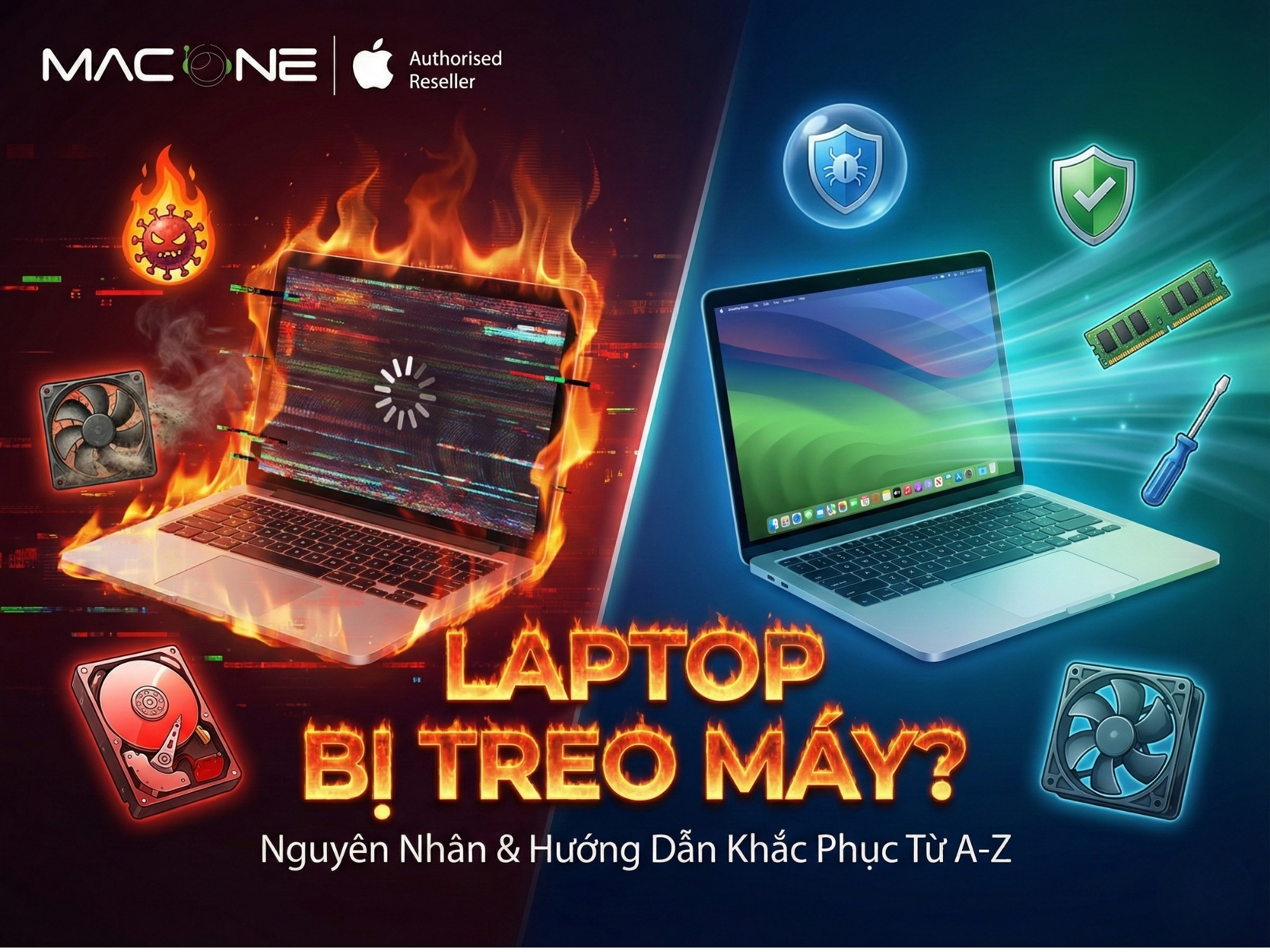 Khắc Phục Laptop Bị Treo Máy Đơ Cứng: 5 Phút Xử Lý Ngay Tại Nhà