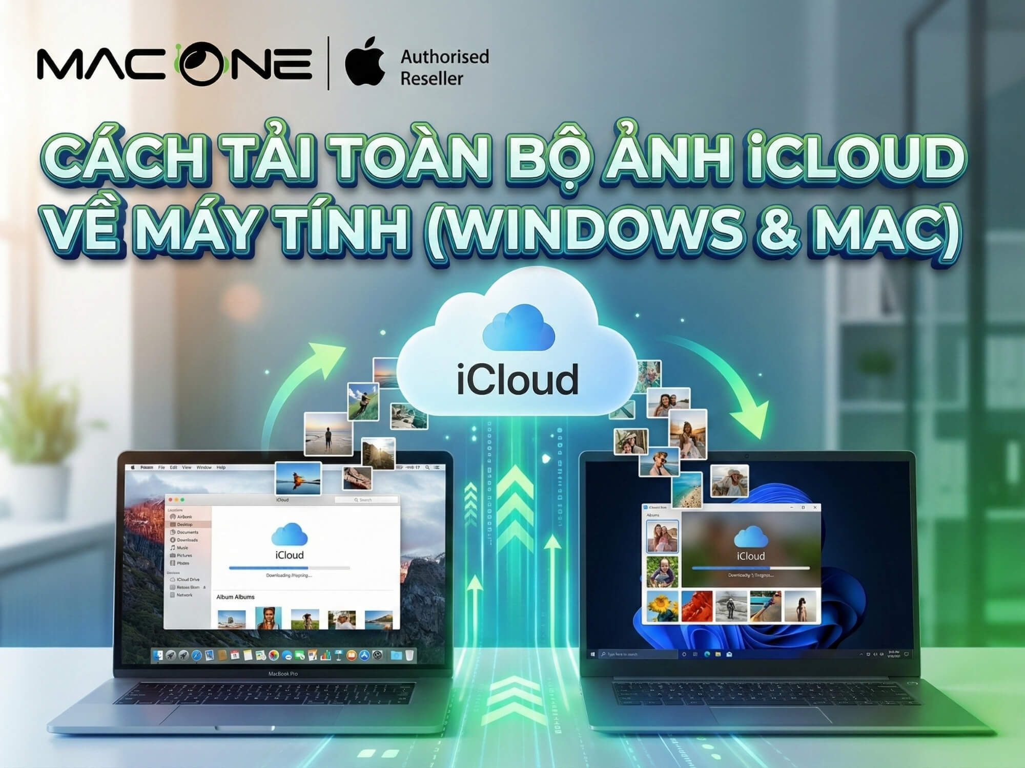 Cách tải toàn bộ ảnh iCloud về máy tính (Windows & Mac)