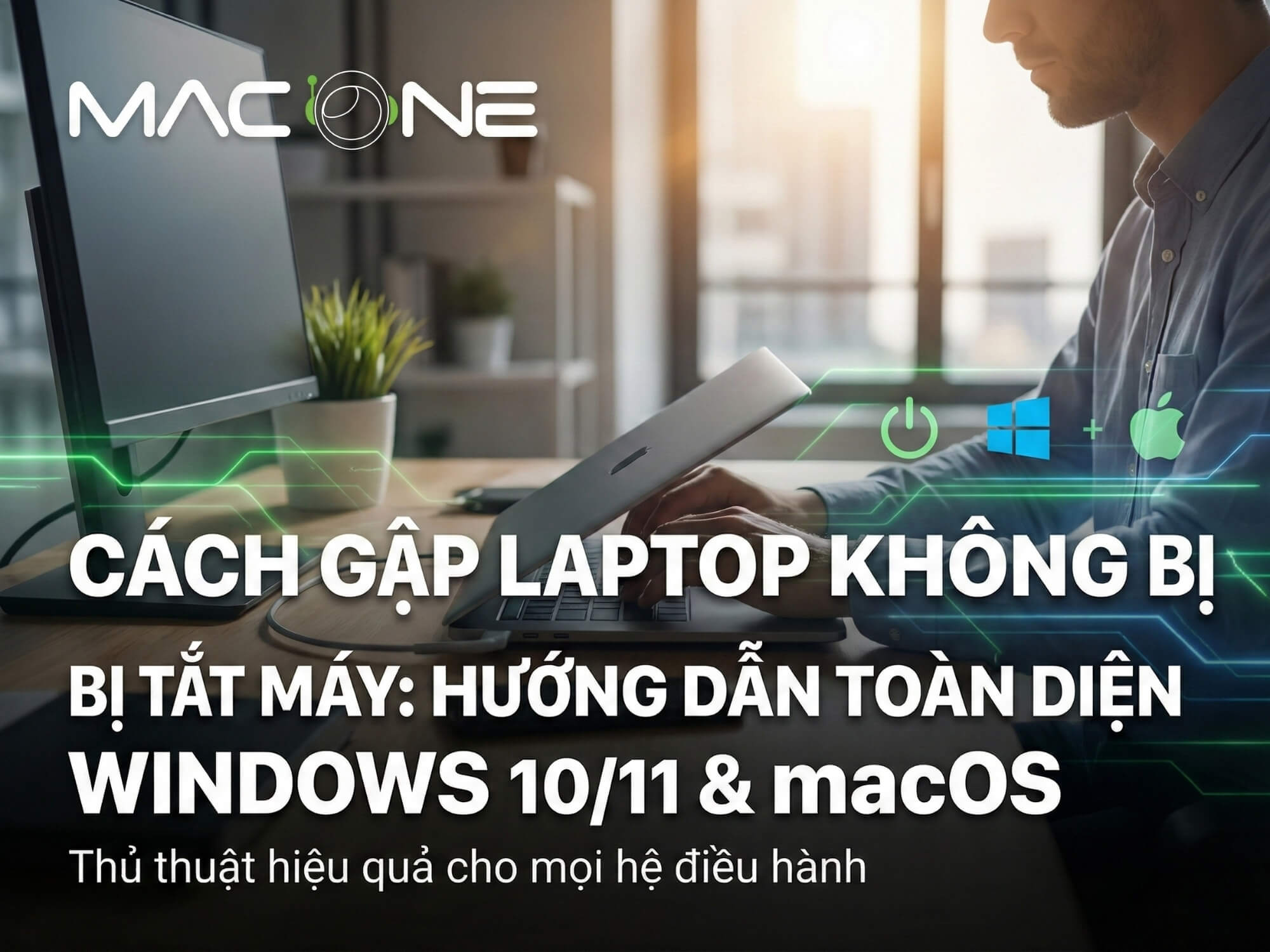 Cách Gập Laptop Không Bị Tắt Máy: Hướng Dẫn Toàn Diện Windows 10/11 & macOS