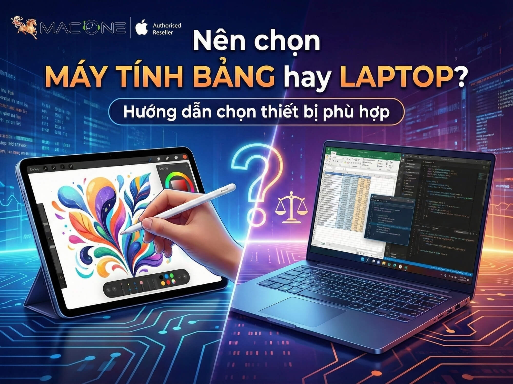 Nên chọn máy tính bảng hay laptop? Hướng dẫn chọn thiết bị phù hợp