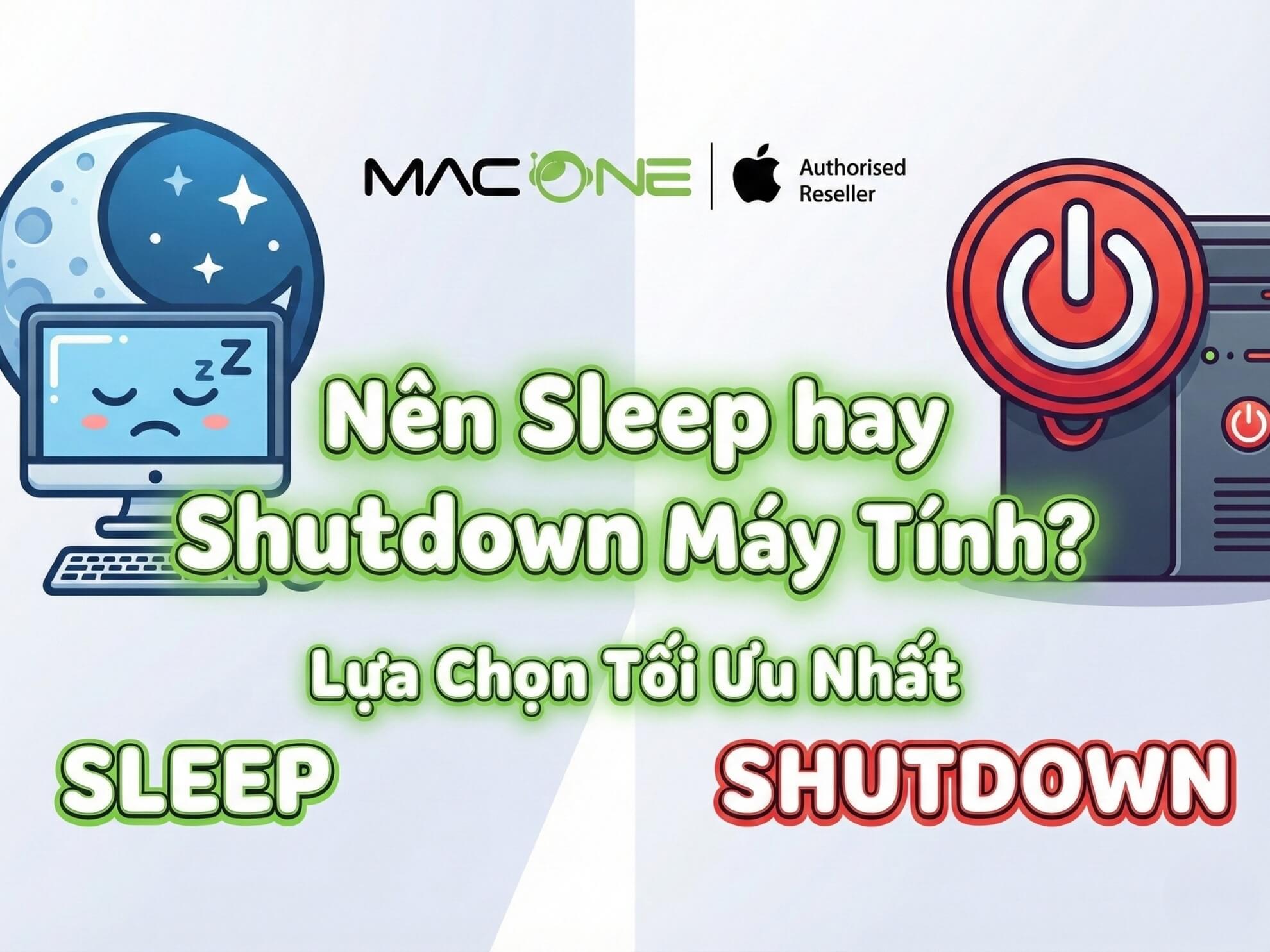 Nên Sleep hay Shutdown Máy Tính? Lựa Chọn Tối Ưu Nhất