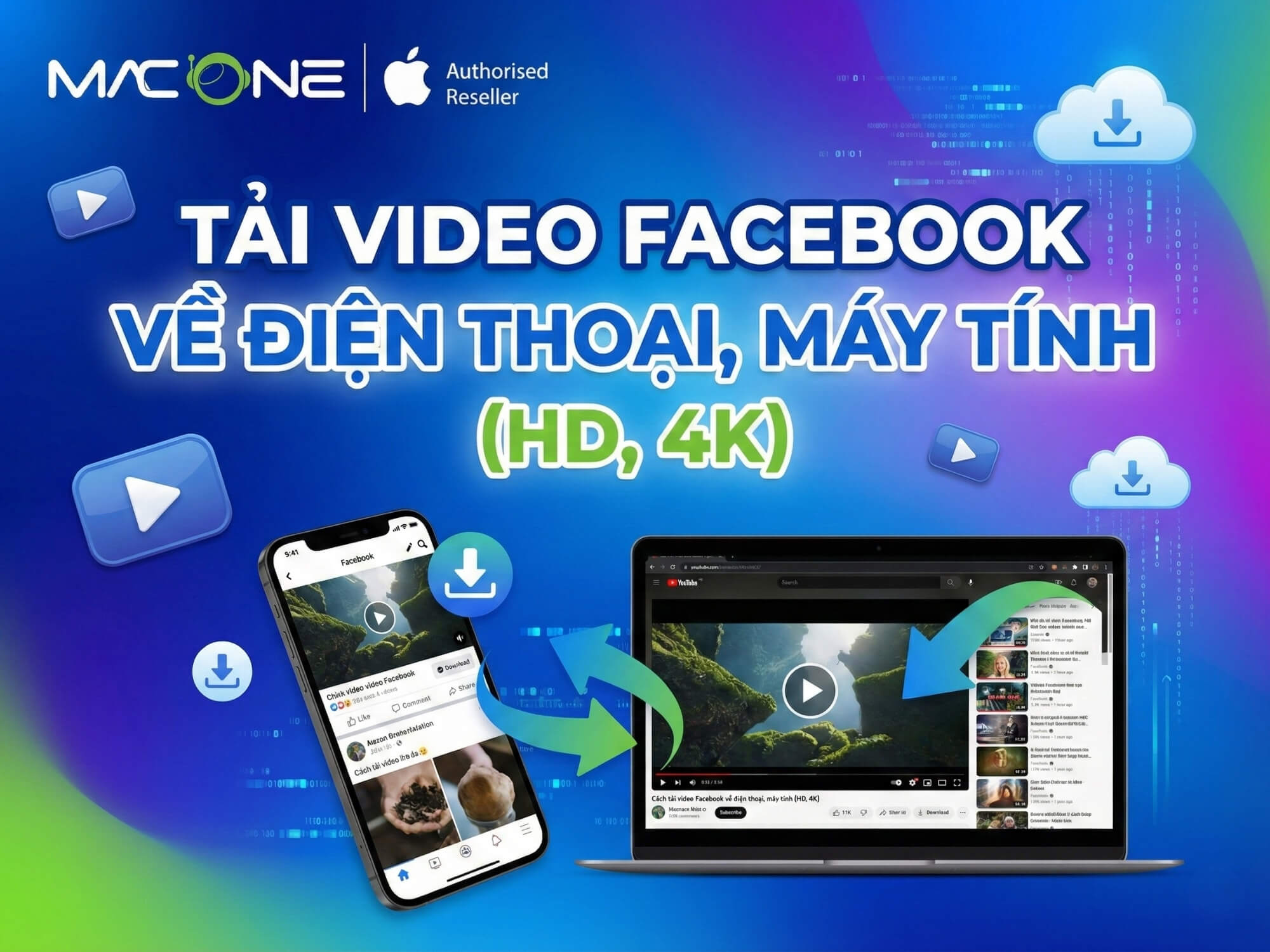 Cách tải video Facebook về điện thoại, máy tính (HD, 4K)