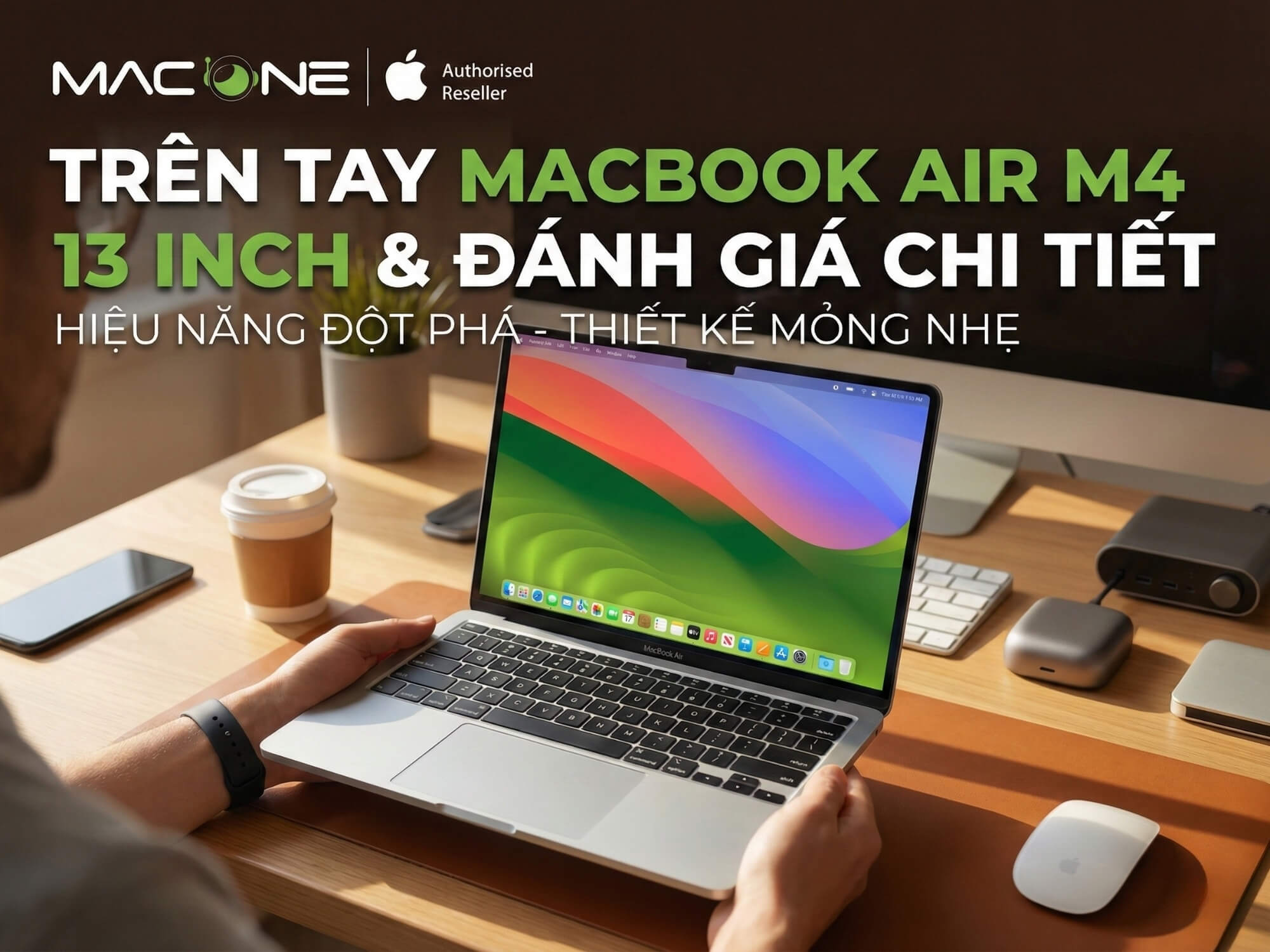 Trên tay MacBook Air M4 13 inch và đánh giá chi tiết