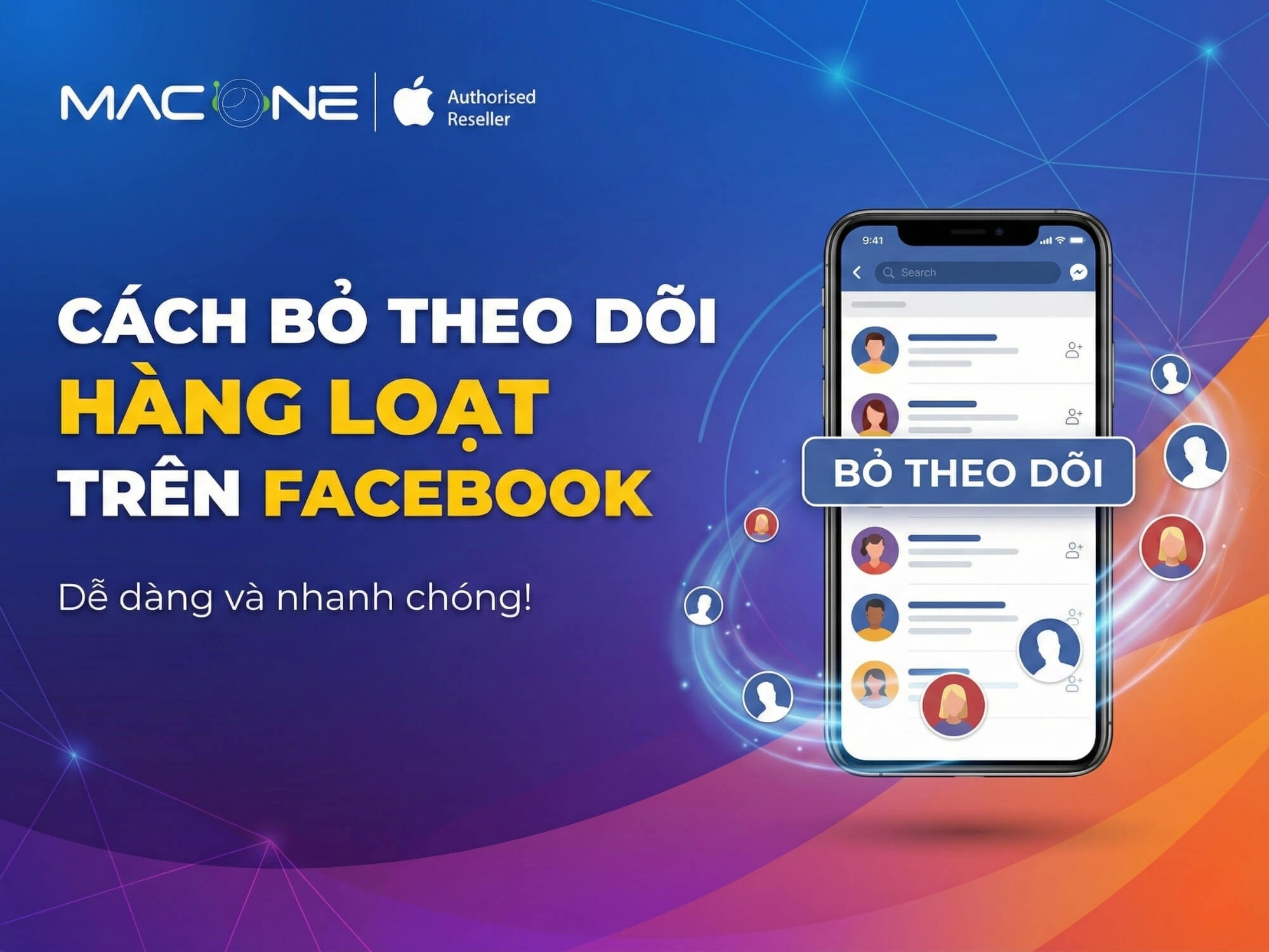 Cách bỏ theo dõi hàng loạt trên Facebook