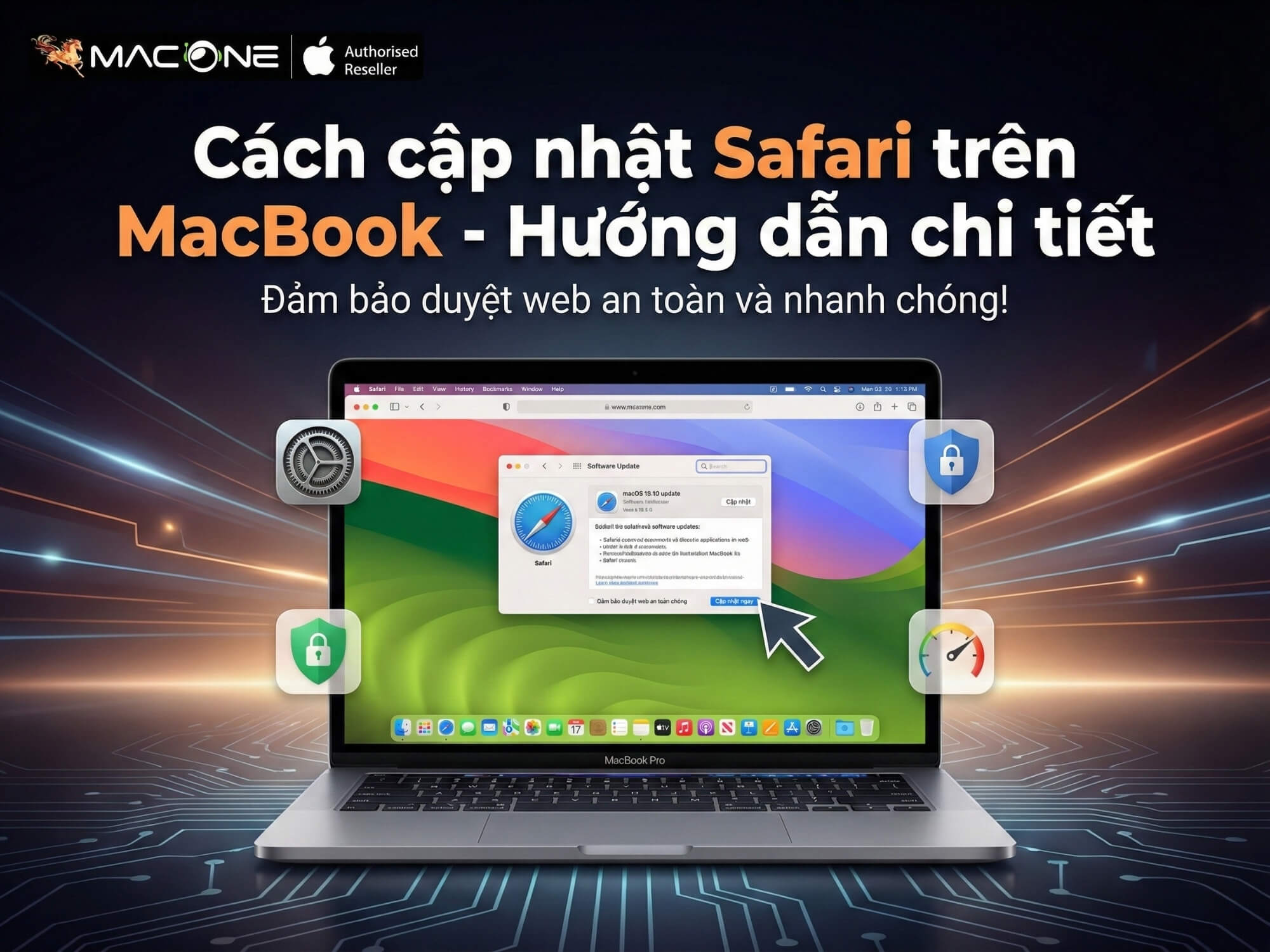 Cách cập nhật Safari trên MacBook [2026] - Hướng dẫn chi tiết