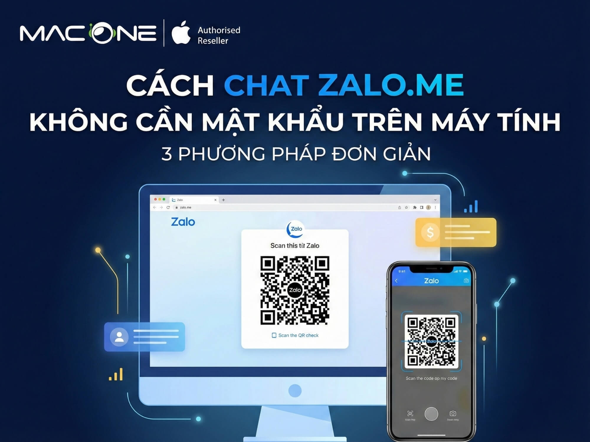 Cách Chat Zalo.me không cần mật khẩu trên máy tính (3 phương pháp đơn giản)