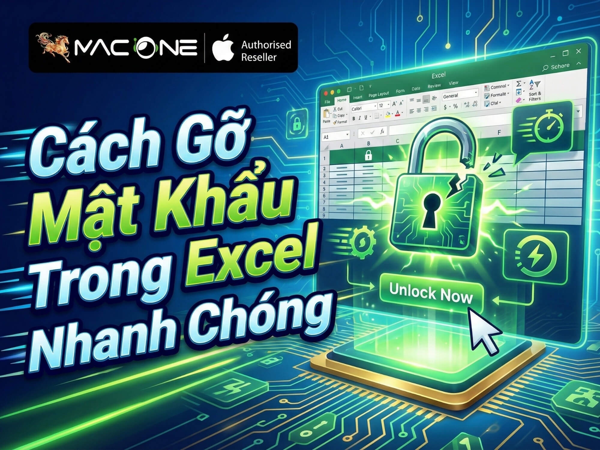Cách gỡ mật khẩu trong Excel nhanh chóng