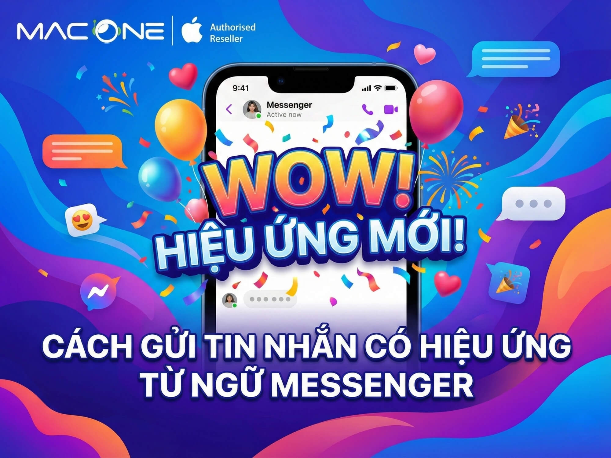 Cách Gửi Tin Nhắn Có Hiệu Ứng Từ Ngữ Messenger