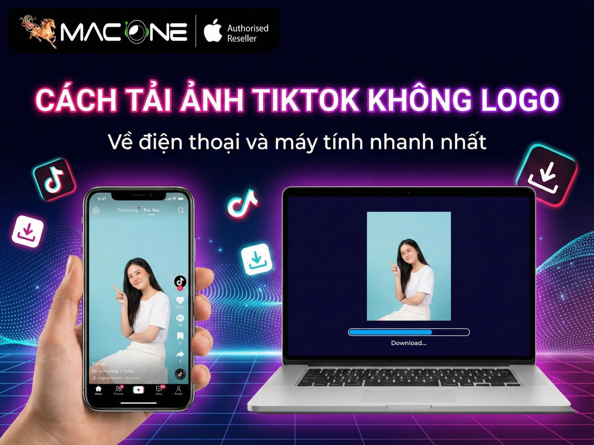 Cách tải ảnh TikTok không logo về điện thoại và máy tính 