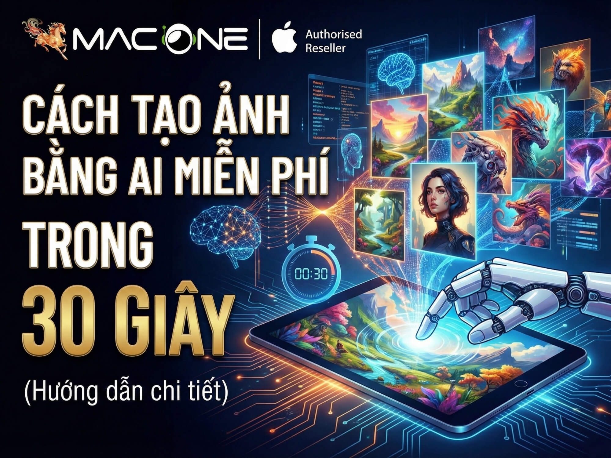 Cách tạo ảnh bằng AI miễn phí trong 30 giây (Hướng dẫn chi tiết 2026) 