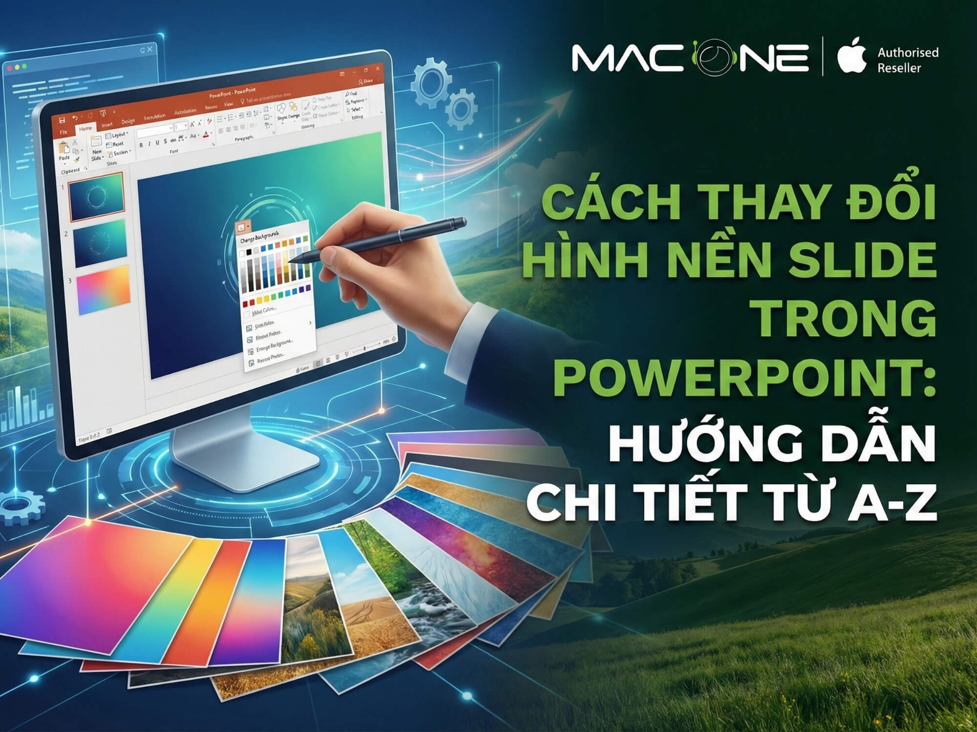 Cách thay đổi hình nền slide trong PowerPoint: Hướng dẫn chi tiết từ A-Z