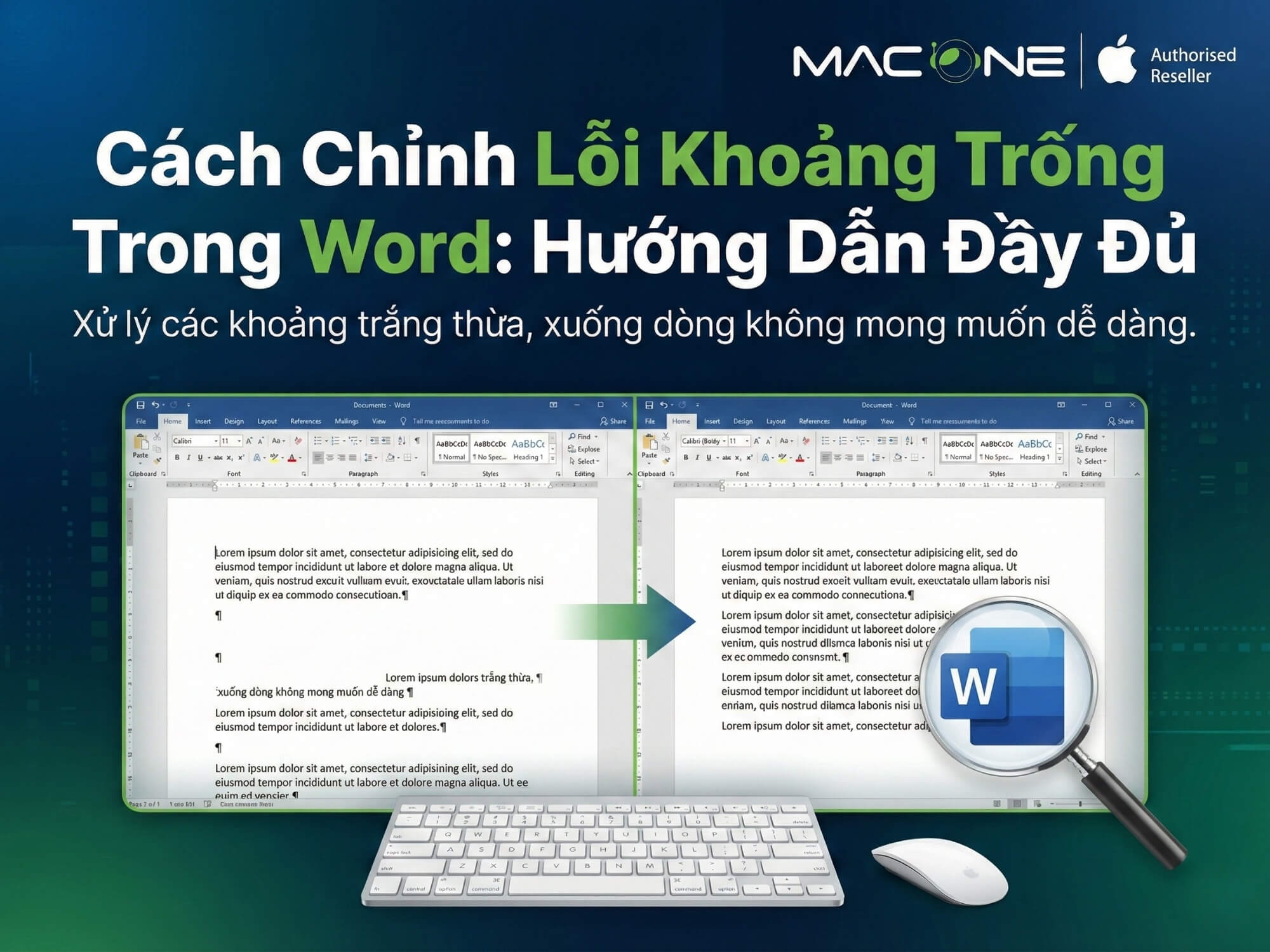 Cách Chỉnh Lỗi Khoảng Trống Trong Word: Hướng Dẫn Đầy Đủ
