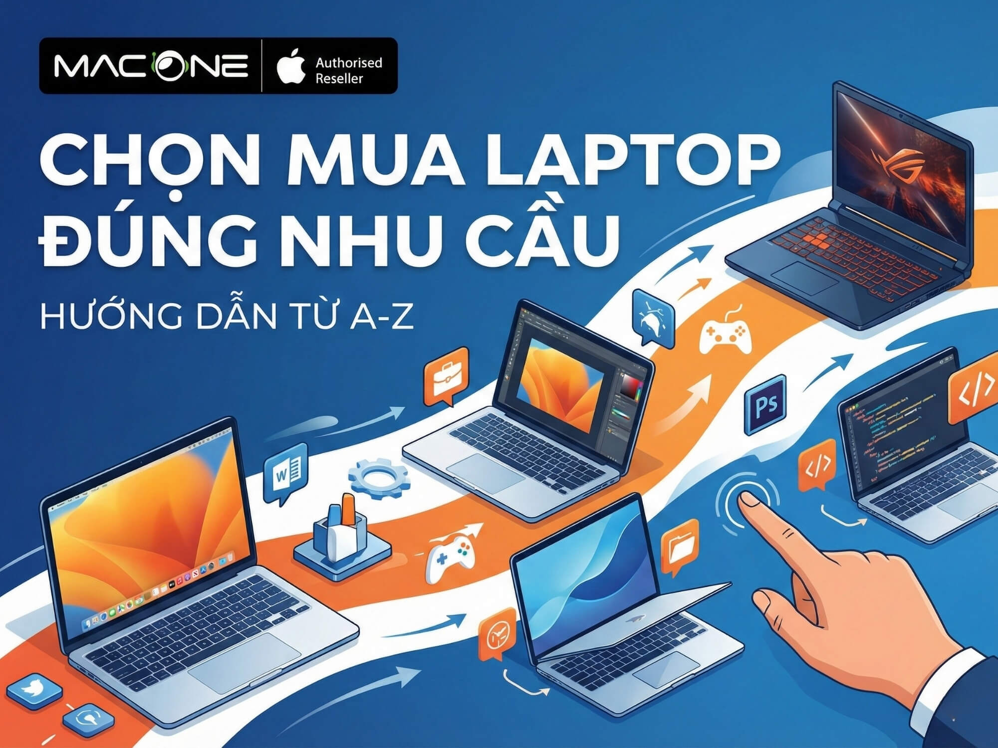 Chọn Mua Laptop Đúng Nhu Cầu 2026: Hướng Dẫn Từ A-Z