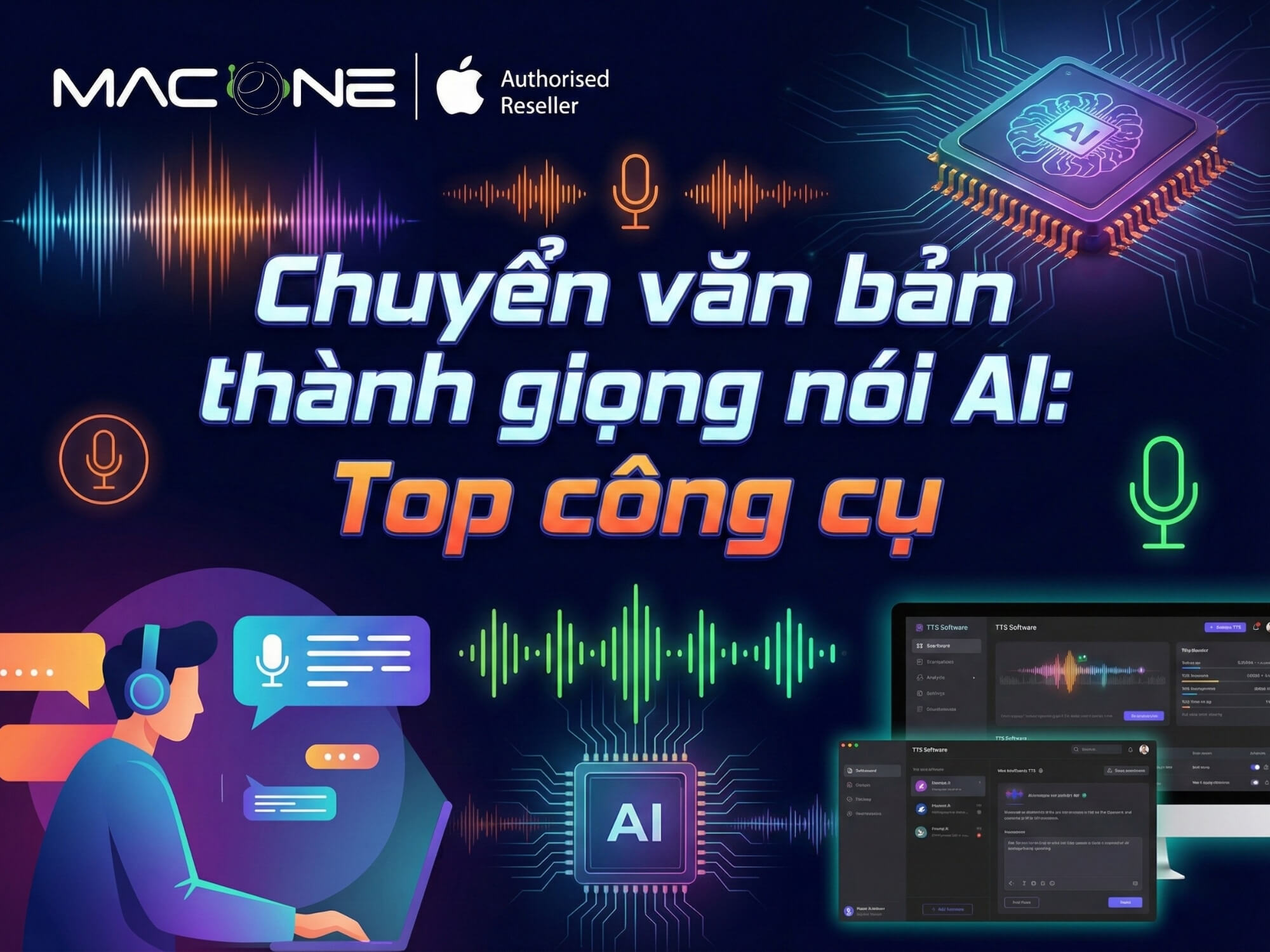 Chuyển văn bản thành giọng nói AI: Top công cụ