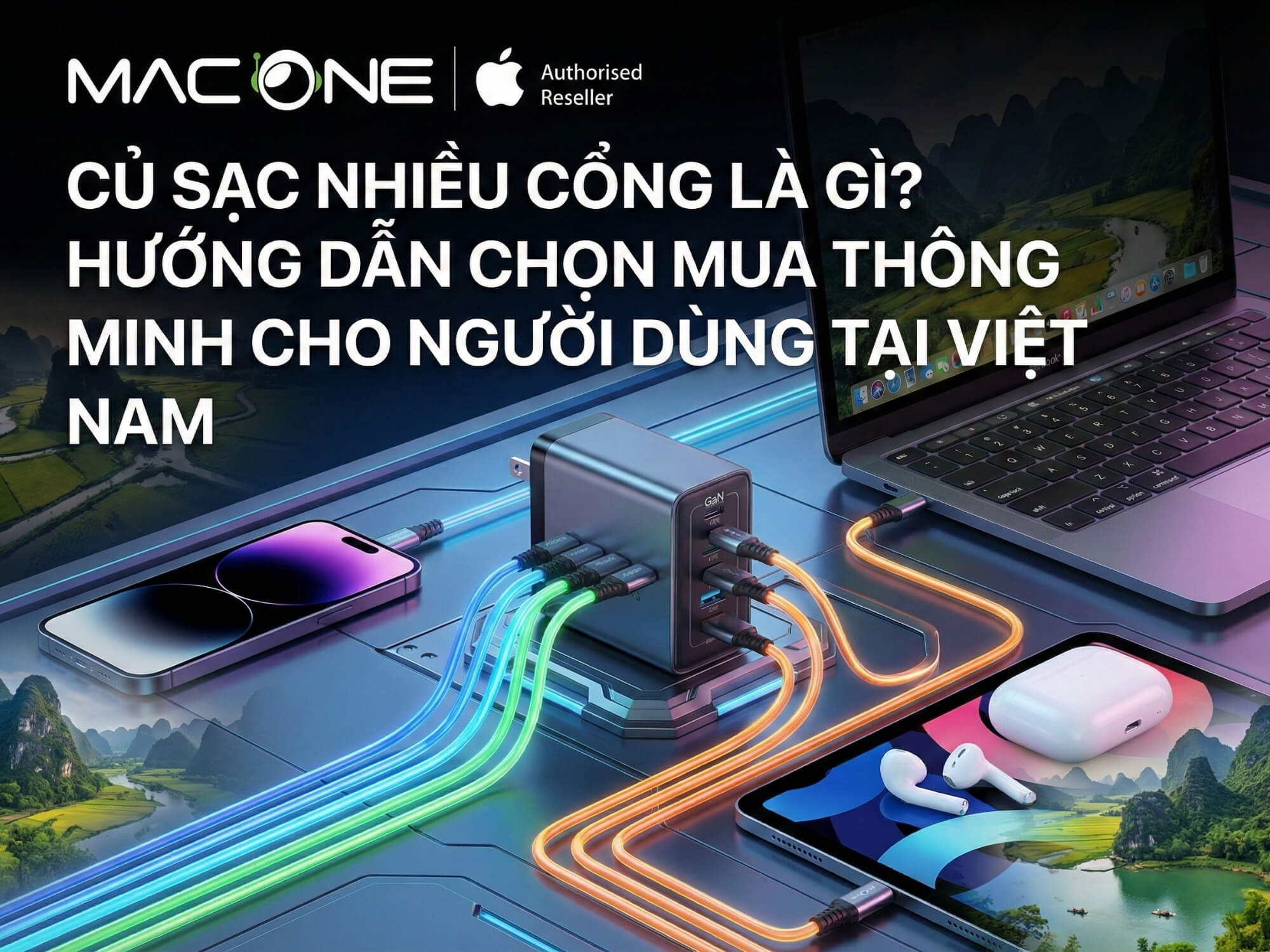 Củ Sạc Nhiều Cổng Là Gì? Hướng Dẫn Chọn Mua Thông Minh Cho Người Dùng Tại Việt Nam