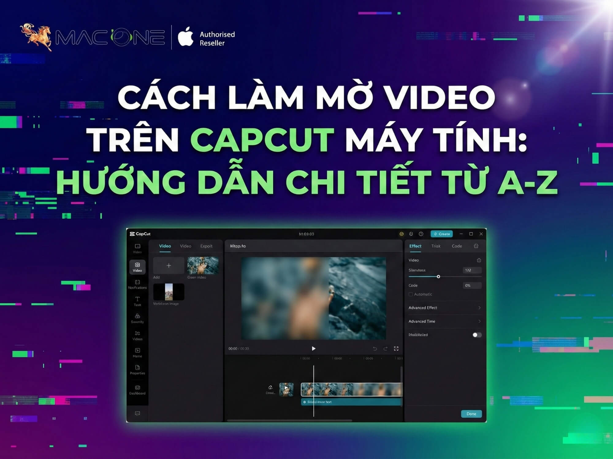 Cách làm mờ video trên CapCut máy tính: Hướng dẫn chi tiết từ A-Z