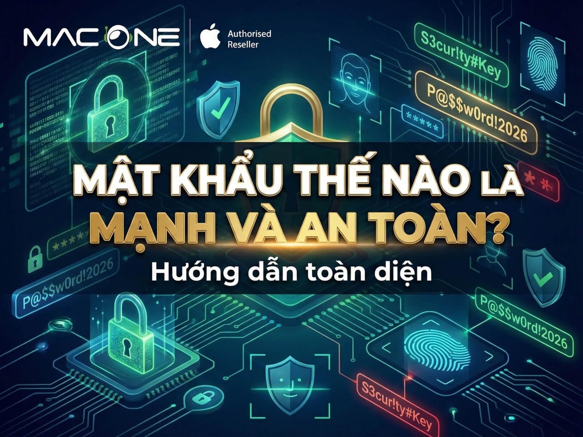 Mật khẩu thế nào là mạnh và an toàn? Hướng dẫn toàn diện