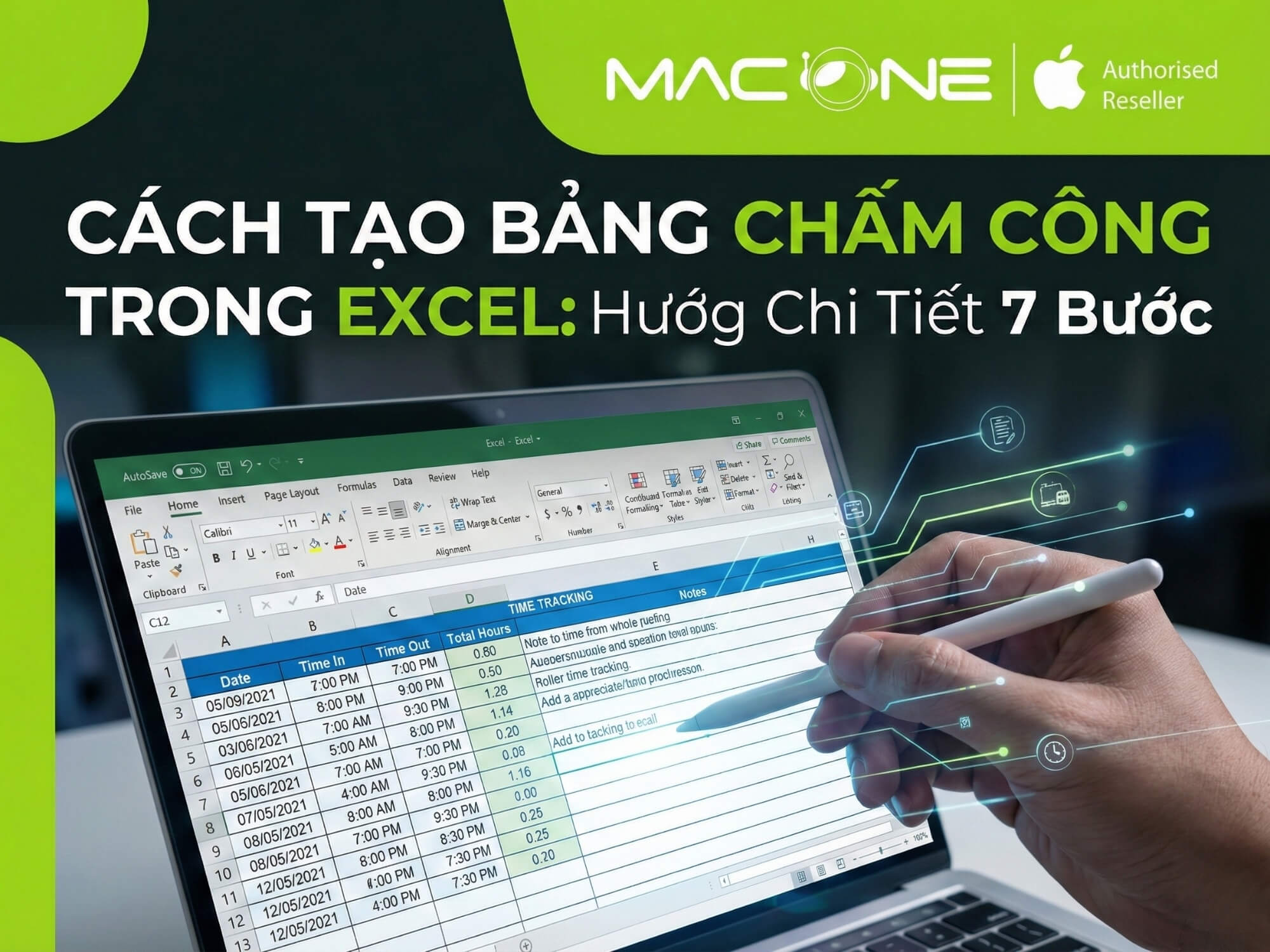 Cách Tạo Bảng Chấm Công Trong Excel: Hướng Dẫn Chi Tiết 7 Bước