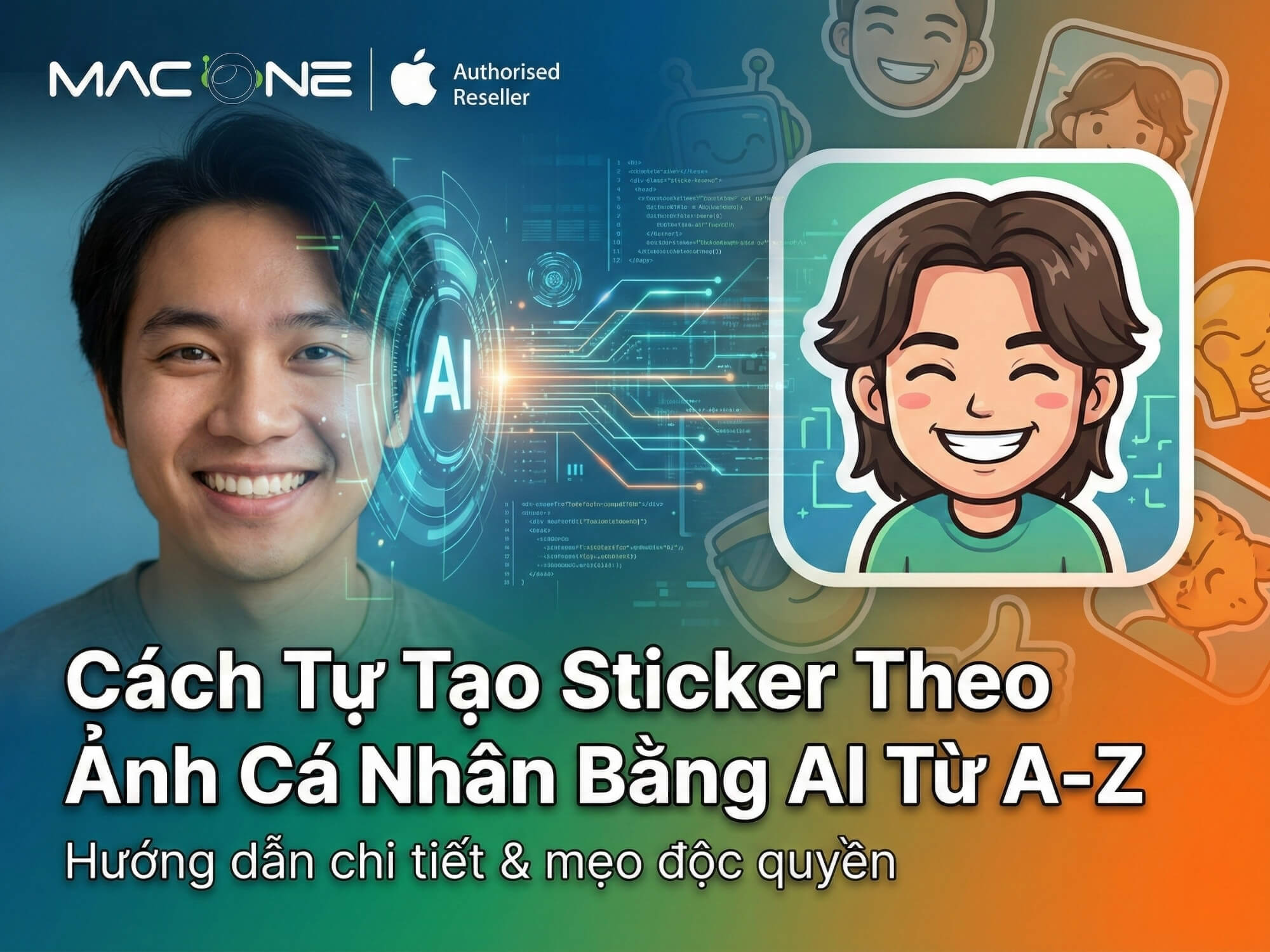 Cách tự tạo sticker theo ảnh cá nhân bằng AI từ A-Z