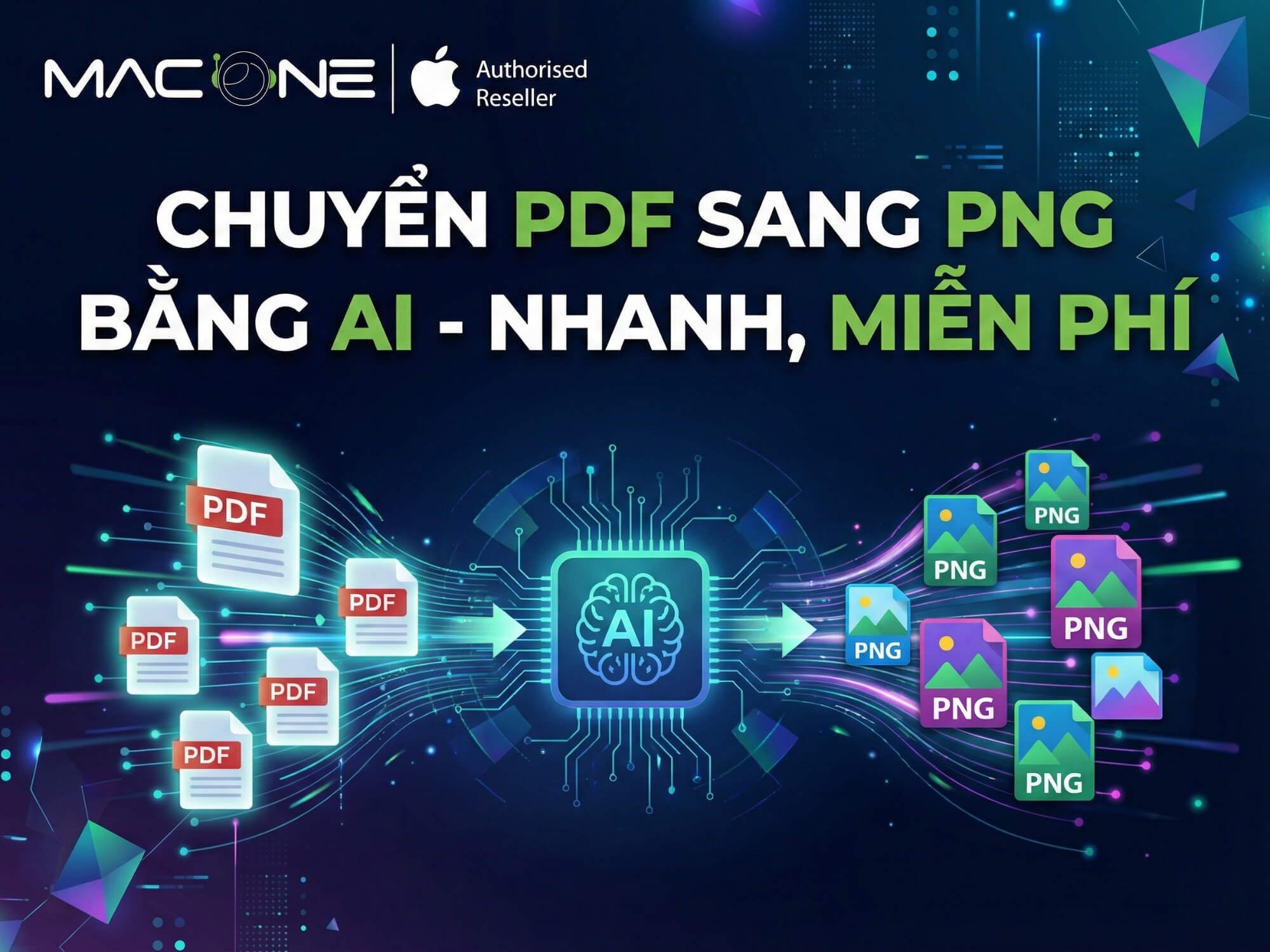 Chuyển PDF Sang PNG Bằng AI - Nhanh, Miễn Phí 2026