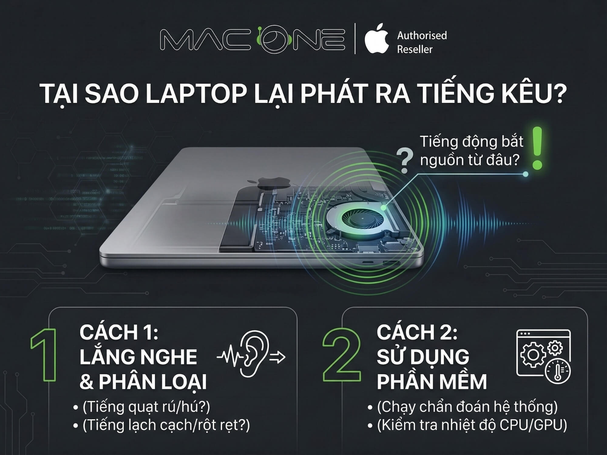 Tại sao laptop lại phát ra tiếng kêu? 2 cách nhận biết